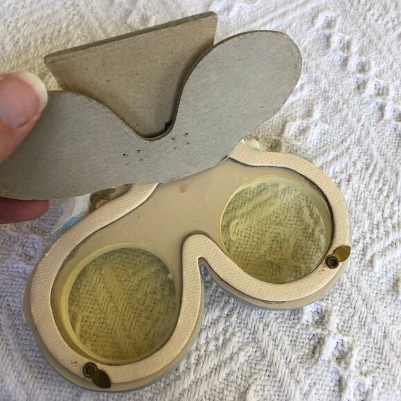 Precious Moments 1993 Girl Bicycle Double Picture Frame Nursery Whimsical Rare - Picture 6 of 8